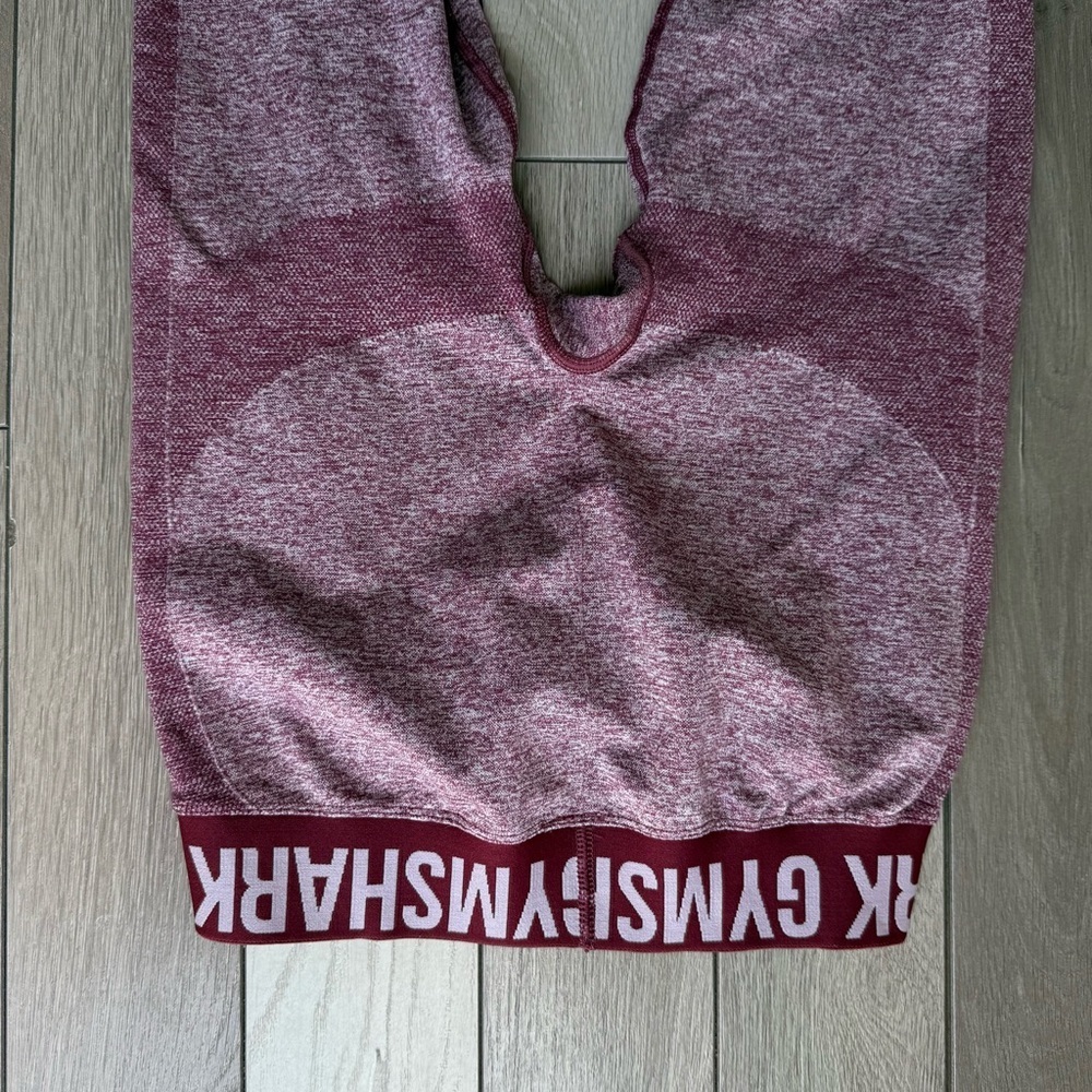 Gymshark Red High Waist Leggings - Picture 3 of 5